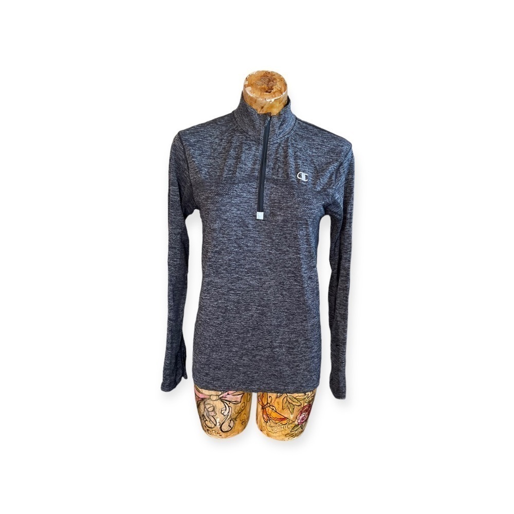 Champion Powerflex top pullover blue athletic athleisure work out